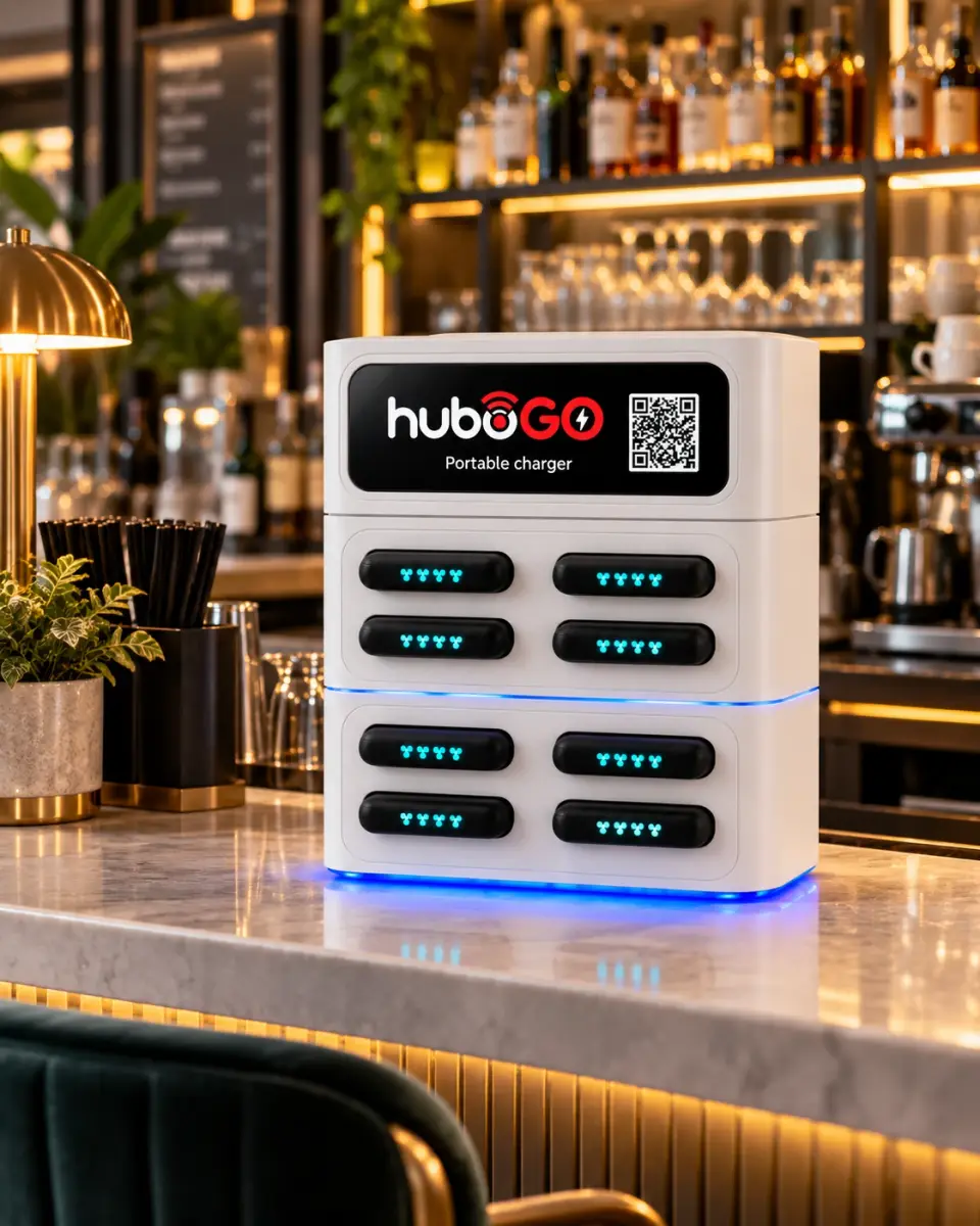 Малка станция huboGO на бар